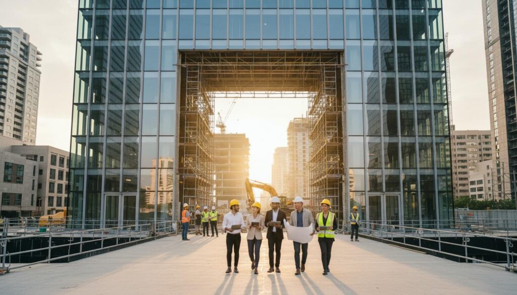 Projectontwikkelaar aan het werk: analyseren van locaties, concepten en haalbaarheid van bouwprojecten met planning, kosten e